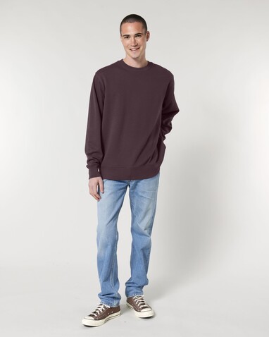 Changer 2.0 - Das Iconic Rundhals-Unisex-Sweatshirt - Red Brown - M bedrucken, Art.-Nr. STSU178C1161M