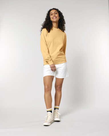 Changer 2.0 - Das Iconic Rundhals-Unisex-Sweatshirt - Nispero - L bedrucken, Art.-Nr. STSU178C1421L