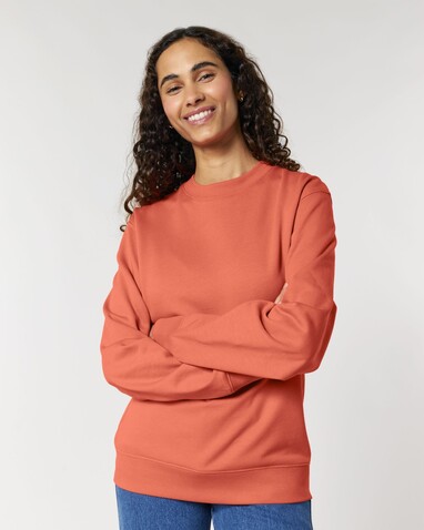 Changer 2.0 - Das Iconic Rundhals-Unisex-Sweatshirt - Fiesta - XXL bedrucken, Art.-Nr. STSU178C1432X