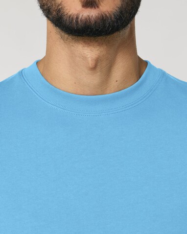 Changer 2.0 - Das Iconic Rundhals-Unisex-Sweatshirt - Aqua Blue - XL bedrucken, Art.-Nr. STSU178C1451X