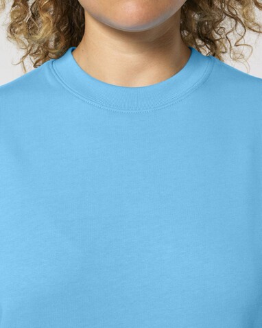 Changer 2.0 - Das Iconic Rundhals-Unisex-Sweatshirt - Aqua Blue - S bedrucken, Art.-Nr. STSU178C1451S