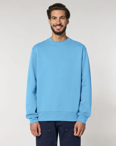 Changer 2.0 - Das Iconic Rundhals-Unisex-Sweatshirt - Aqua Blue - XL bedrucken, Art.-Nr. STSU178C1451X
