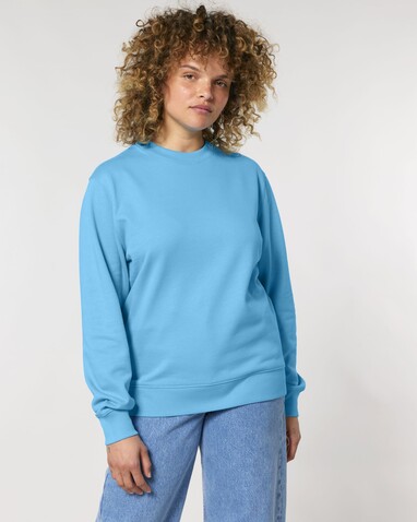 Changer 2.0 - Das Iconic Rundhals-Unisex-Sweatshirt - Aqua Blue - XXL bedrucken, Art.-Nr. STSU178C1452X