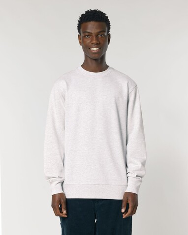 Changer 2.0 - Das Iconic Rundhals-Unisex-Sweatshirt - Cool Heather Grey - L bedrucken, Art.-Nr. STSU178C1461L