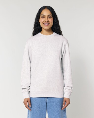 Changer 2.0 - Das Iconic Rundhals-Unisex-Sweatshirt - Cool Heather Grey - L bedrucken, Art.-Nr. STSU178C1461L