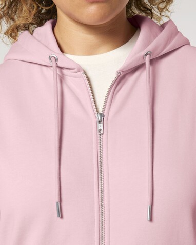 Cultivator 2.0 - Der Iconic Unisex-Zip-Hoodie - Cotton Pink - L bedrucken, Art.-Nr. STSU179C0051L