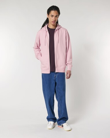 Cultivator 2.0 - Der Iconic Unisex-Zip-Hoodie - Cotton Pink - XL bedrucken, Art.-Nr. STSU179C0051X