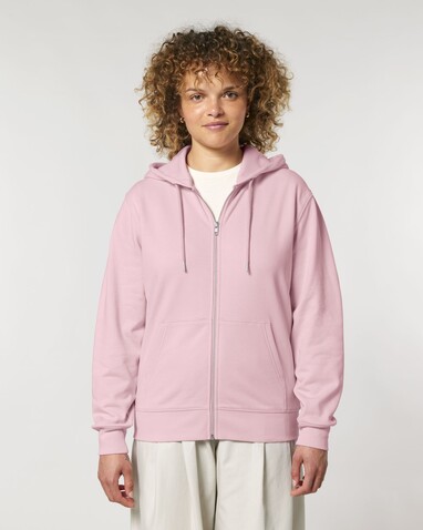 Cultivator 2.0 - Der Iconic Unisex-Zip-Hoodie - Cotton Pink - XL bedrucken, Art.-Nr. STSU179C0051X