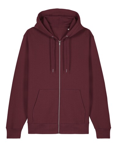 Cultivator 2.0 - Der Iconic Unisex-Zip-Hoodie - Burgundy - S bedrucken, Art.-Nr. STSU179C2441S