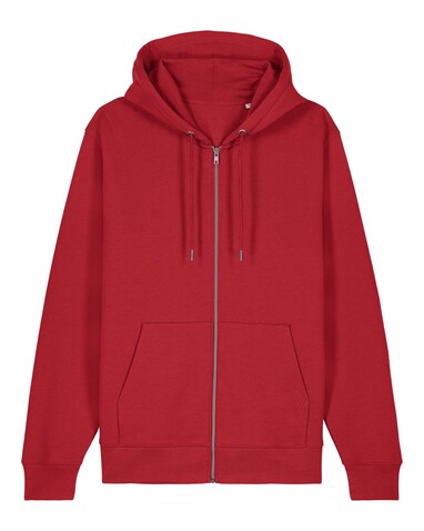 Cultivator 2.0 - Der Iconic Unisex-Zip-Hoodie - Red - L bedrucken, Art.-Nr. STSU179C0041L
