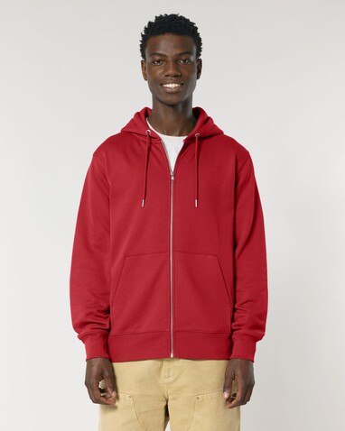 Cultivator 2.0 - Der Iconic Unisex-Zip-Hoodie - Red - XXL bedrucken, Art.-Nr. STSU179C0042X