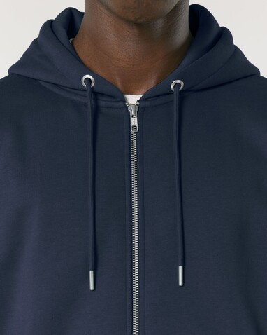 Cultivator 2.0 - Der Iconic Unisex-Zip-Hoodie - French Navy - XXL bedrucken, Art.-Nr. STSU179C7272X
