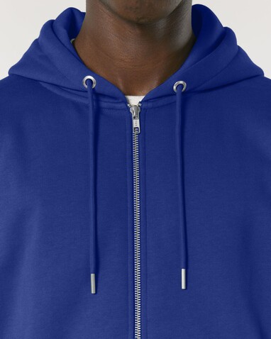 Cultivator 2.0 - Der Iconic Unisex-Zip-Hoodie - Worker Blue - XXS bedrucken, Art.-Nr. STSU179C0882S