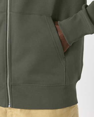 Cultivator 2.0 - Der Iconic Unisex-Zip-Hoodie - Khaki - XXS bedrucken, Art.-Nr. STSU179C2232S