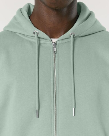 Cultivator 2.0 - Der Iconic Unisex-Zip-Hoodie - Aloe - XL bedrucken, Art.-Nr. STSU179C0891X
