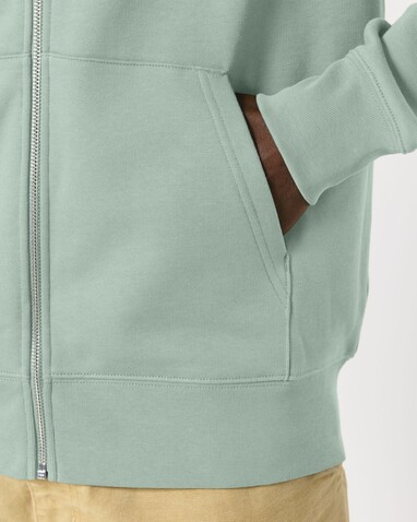 Cultivator 2.0 - Der Iconic Unisex-Zip-Hoodie - Aloe - XL bedrucken, Art.-Nr. STSU179C0891X