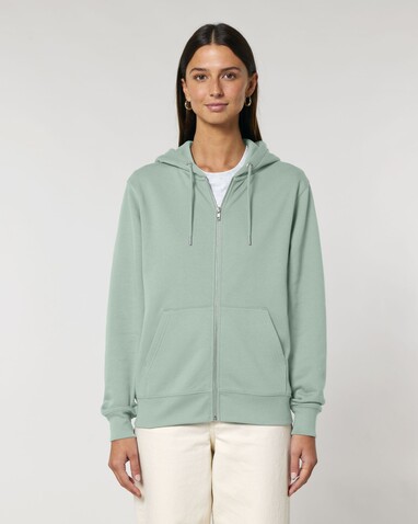 Cultivator 2.0 - Der Iconic Unisex-Zip-Hoodie - Aloe - S bedrucken, Art.-Nr. STSU179C0891S