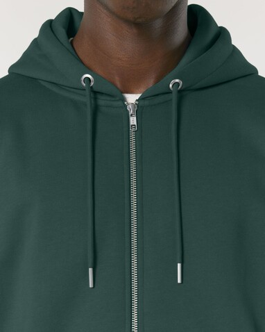 Cultivator 2.0 - Der Iconic Unisex-Zip-Hoodie - Glazed Green - L bedrucken, Art.-Nr. STSU179C0361L