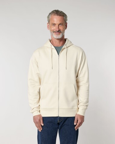 Cultivator 2.0 - Der Iconic Unisex-Zip-Hoodie - Natural Raw - 5XL bedrucken, Art.-Nr. STSU179C0545X