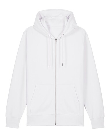Cultivator 2.0 - Der Iconic Unisex-Zip-Hoodie - White - S bedrucken, Art.-Nr. STSU179C0011S