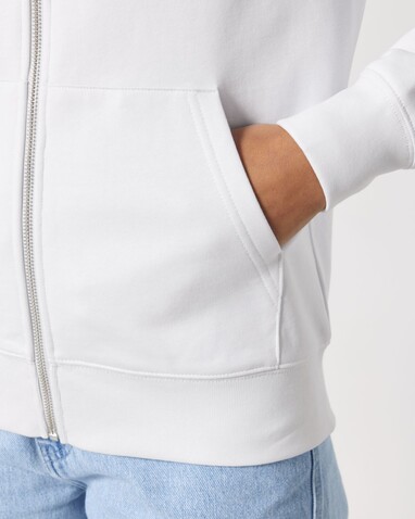 Cultivator 2.0 - Der Iconic Unisex-Zip-Hoodie - White - XXS bedrucken, Art.-Nr. STSU179C0012S