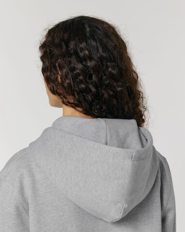 Cultivator 2.0 - Der Iconic Unisex-Zip-Hoodie - Heather Grey - 4XL bedrucken, Art.-Nr. STSU179C2504X