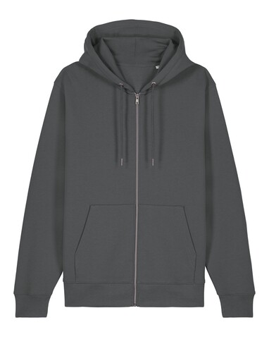 Cultivator 2.0 - Der Iconic Unisex-Zip-Hoodie - Anthracite - 5XL bedrucken, Art.-Nr. STSU179C2535X