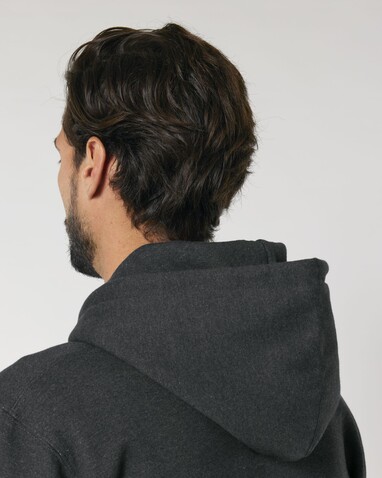Cultivator 2.0 - Der Iconic Unisex-Zip-Hoodie - Dark Heather Grey - S bedrucken, Art.-Nr. STSU179C6511S
