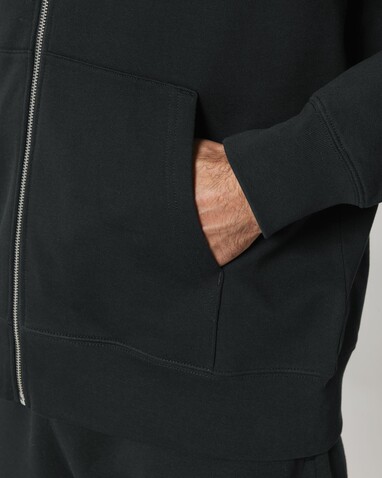 Cultivator 2.0 - Der Iconic Unisex-Zip-Hoodie - Black - XXL bedrucken, Art.-Nr. STSU179C0022X