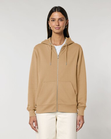 Cultivator 2.0 - Der Iconic Unisex-Zip-Hoodie - Latte - 3XL bedrucken, Art.-Nr. STSU179C1123X