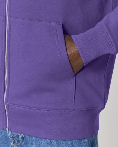 Cultivator 2.0 - Der Iconic Unisex-Zip-Hoodie - Purple Love - XL bedrucken, Art.-Nr. STSU179C1151X