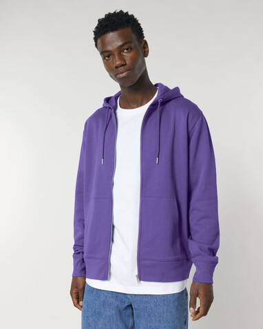 Cultivator 2.0 - Der Iconic Unisex-Zip-Hoodie - Purple Love - XXL bedrucken, Art.-Nr. STSU179C1152X