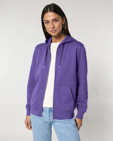 Cultivator 2.0 - Der Iconic Unisex-Zip-Hoodie - Purple Love - XS bedrucken, Art.-Nr. STSU179C115XS