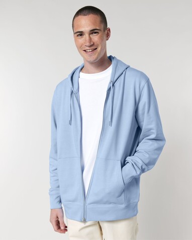Cultivator 2.0 - Der Iconic Unisex-Zip-Hoodie - Blue Soul - XS bedrucken, Art.-Nr. STSU179C149XS