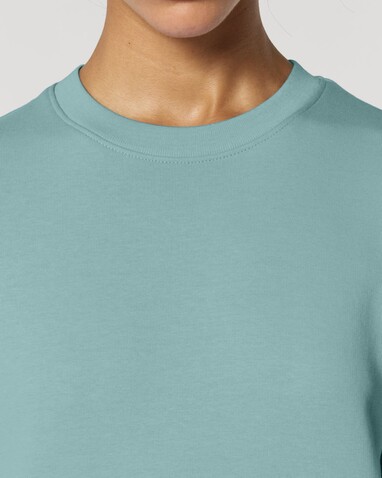 Matcher - Das Rundhals-Unisex-Sweatshirt aus French Terry - Teal Monstera - S bedrucken, Art.-Nr. STSU799C0601S Matcher - Das Rundhals-Unisex-Sweatshirt aus French Terry - Teal Monstera - S bedrucken, Art.-Nr. STSU799C0601S