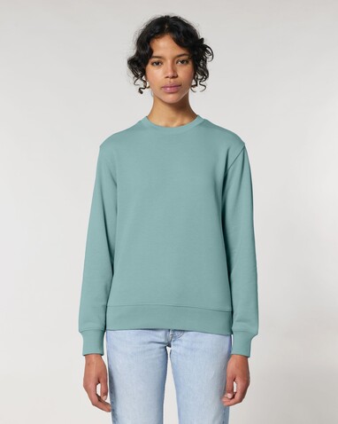 Matcher - Das Rundhals-Unisex-Sweatshirt aus French Terry - Teal Monstera - XXL bedrucken, Art.-Nr. STSU799C0602X