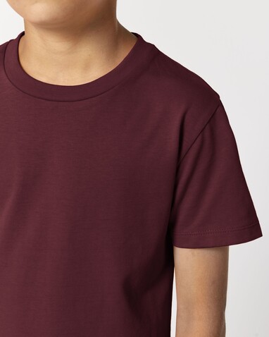 Mini Creator 2.0 - Das Iconic Kinder-T-Shirt - Burgundy - 7-8/122-128cm bedrucken, Art.-Nr. STTK184C24407
