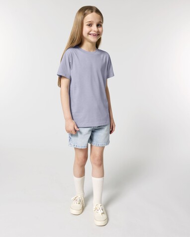 Mini Creator 2.0 - Das Iconic Kinder-T-Shirt - Lavender - 5-6/110-116cm bedrucken, Art.-Nr. STTK184C06305