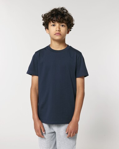 Mini Creator 2.0 - Das Iconic Kinder-T-Shirt - French Navy - 9-11/134-146cm bedrucken, Art.-Nr. STTK184C72709