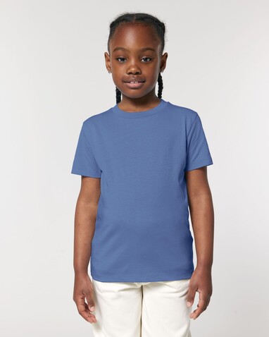 Mini Creator 2.0 - Das Iconic Kinder-T-Shirt - Bright Blue - 5-6/110-116cm bedrucken, Art.-Nr. STTK184C05305