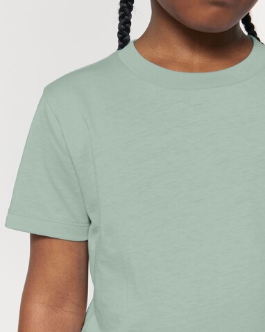 Mini Creator 2.0 - Das Iconic Kinder-T-Shirt - Aloe - 3-4/98-104cm bedrucken, Art.-Nr. STTK184C08903