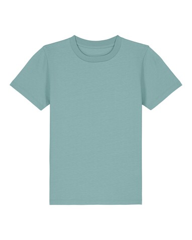 Mini Creator 2.0 - Das Iconic Kinder-T-Shirt - Teal Monstera - 5-6/110-116cm bedrucken, Art.-Nr. STTK184C06005