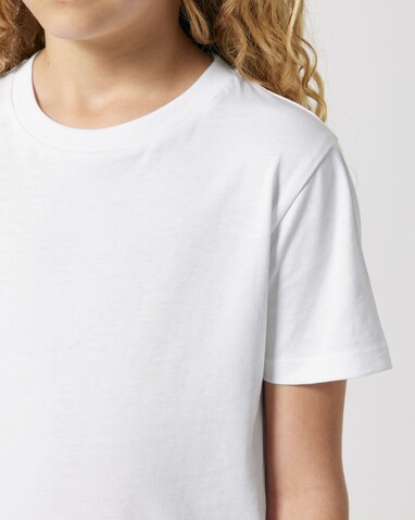 Mini Creator 2.0 - Das Iconic Kinder-T-Shirt - White - 7-8/122-128cm bedrucken, Art.-Nr. STTK184C00107