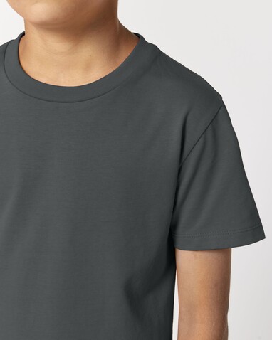 Mini Creator 2.0 - Das Iconic Kinder-T-Shirt - Anthracite - 3-4/98-104cm bedrucken, Art.-Nr. STTK184C25303