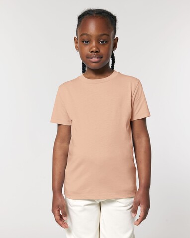 Mini Creator 2.0 - Das Iconic Kinder-T-Shirt - Fraiche Peche - 3-4/98-104cm bedrucken, Art.-Nr. STTK184C10103