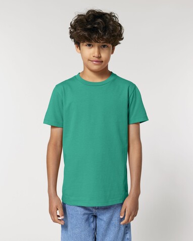 Mini Creator 2.0 - Das Iconic Kinder-T-Shirt - Go Green - 5-6/110-116cm bedrucken, Art.-Nr. STTK184C10005