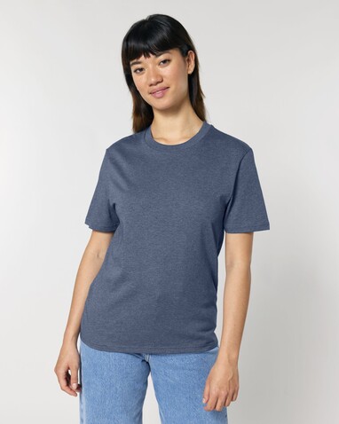 Creator 2.0 - Das Iconic Unisex-T-Shirt - Dark Heather Blue - M bedrucken, Art.-Nr. STTU169C6521M