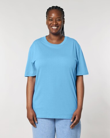 Creator 2.0 - Das Iconic Unisex-T-Shirt - Aqua Blue - XXL bedrucken, Art.-Nr. STTU169C1452X