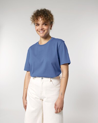 Crafter - Das Unisex-T-Shirt - Bright Blue - XL bedrucken, Art.-Nr. STTU170C0531X