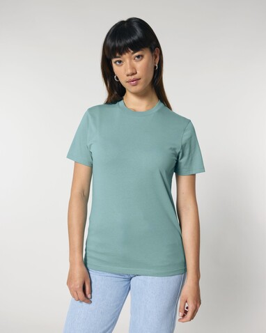 Crafter - Das Unisex-T-Shirt - Teal Monstera - XXL bedrucken, Art.-Nr. STTU170C0602X